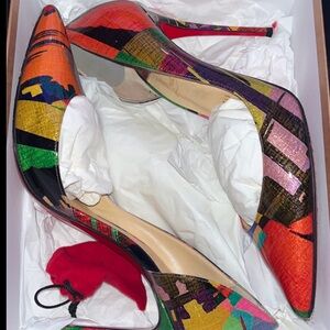 Christian Louboutin Multicolor Artistic Heels